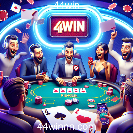 Descubra o Mundo do Poker Online no 44win
